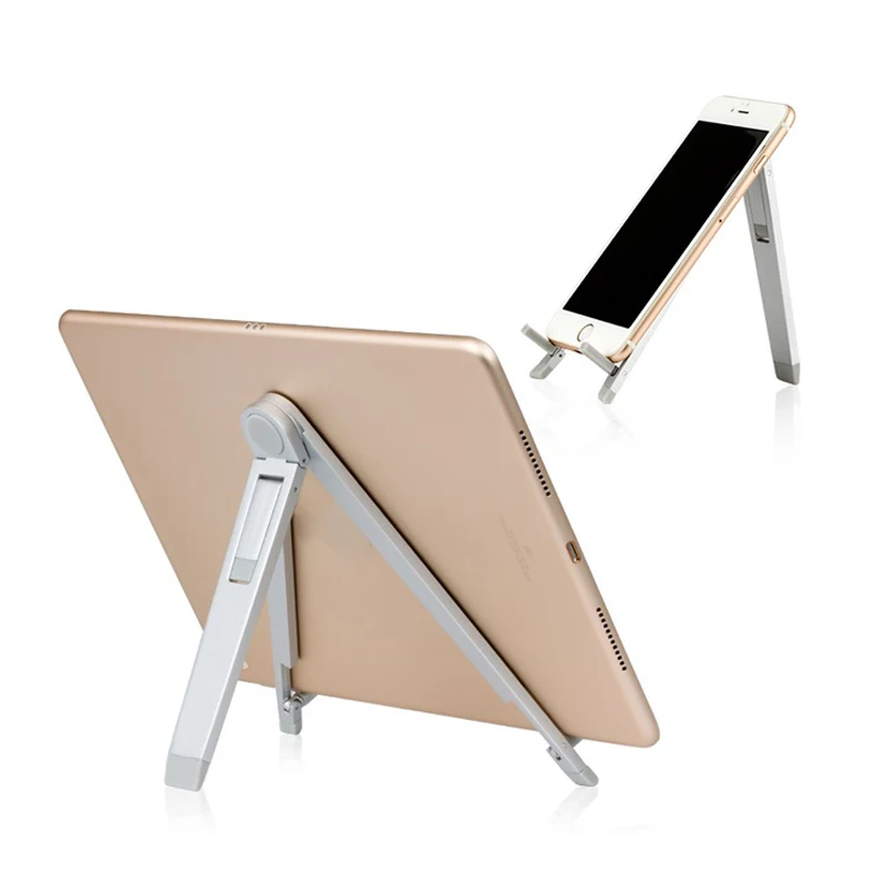 Foldable Tablet Holder Mobile Phone Stand for iPhone 8 X Samsung 7 to 10 Inch iPad Tablet PC Desk S