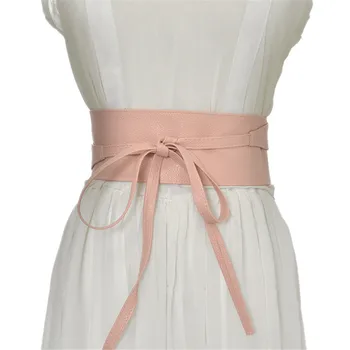 

women tassel knot belt Vintage waist rope fringed Women's Leather Bag Wide-brimmed Self-binding Belt Straps Belt Elegant Belt