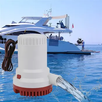 

2000GPH Non-automatic Corrosion-resistant Anti-Airlock Protection Submersible Marine Boat Bilge Pump Vacuum Water Pump
