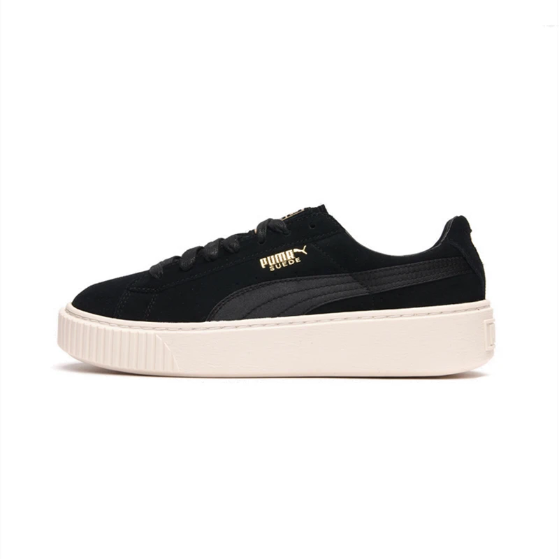365828-05 Оригинальная puma обувь на платформе из замши, Для женщин Скейтбординг обувь розовый Модная комфортная обувь с низким берцем на шнуровке; Прочные обувь 365828-03 - Цвет: 365828-05