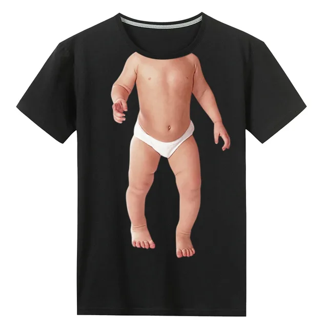 Funny T-shirt Man Women Summer O-Neck Couple Baby Diaper Printed tshirt Men Short Sleeve T-shirt Top Tee streetwear Clothes 2020