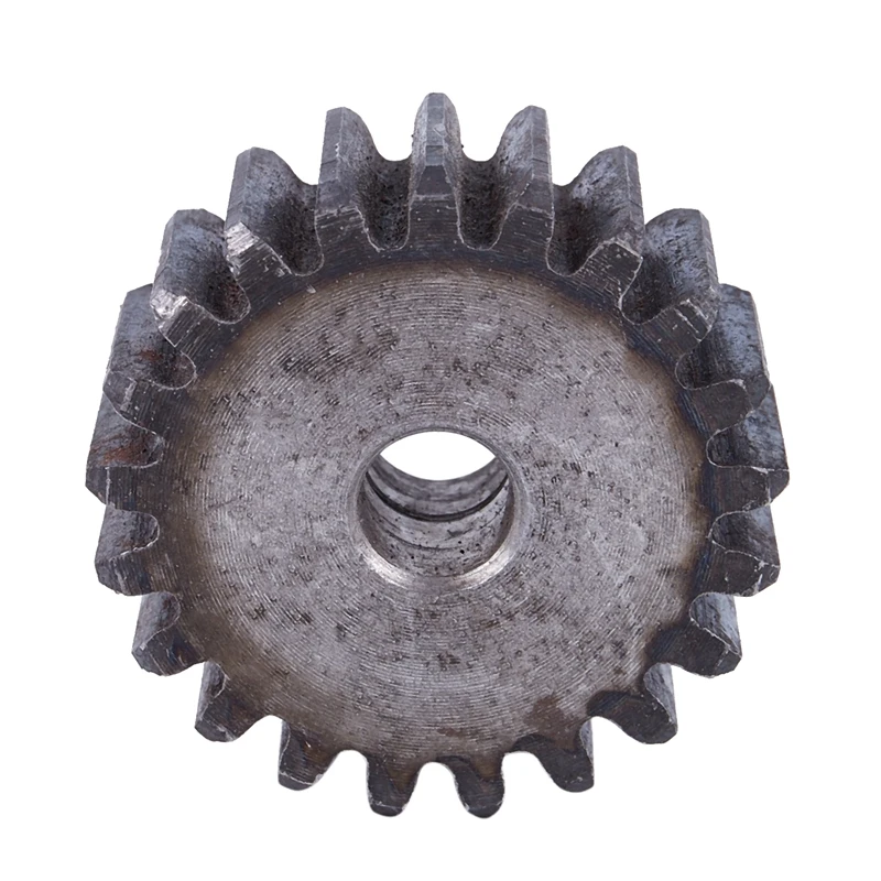 EASY-10mm x 46 мм x 20 мм Модуль 2 21 зубья Металлические Прямые шестерни spur gear серый