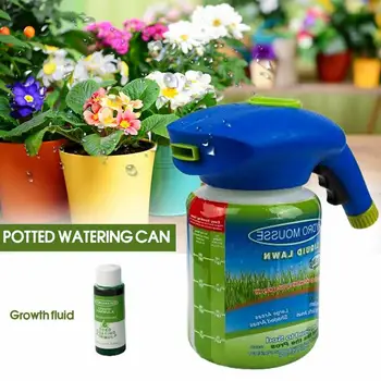 

New Household Seeding System Liquid Spray Seed Lawn Care Grass Shot