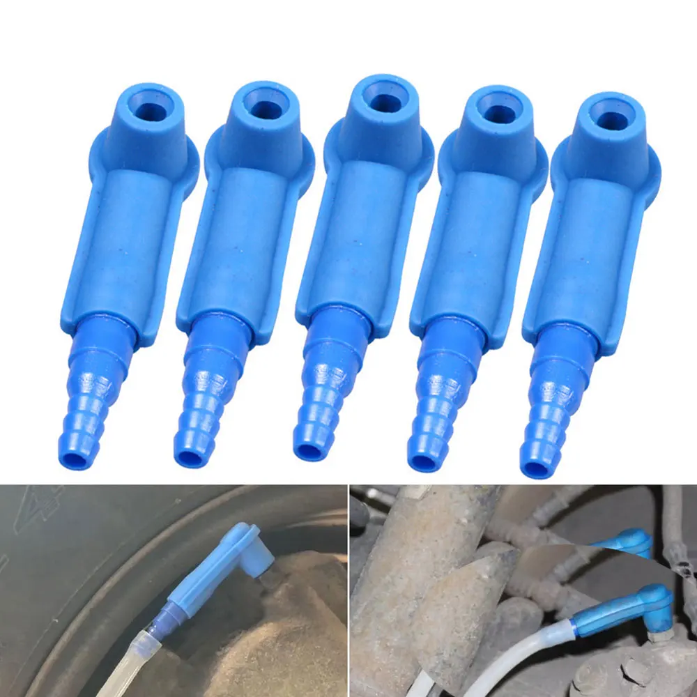 Oil Pumping Pipe Car Brake System Fluid Connector Oil Drained Quick Exchange Tool Filling Equipment Blue Brake Exchange
