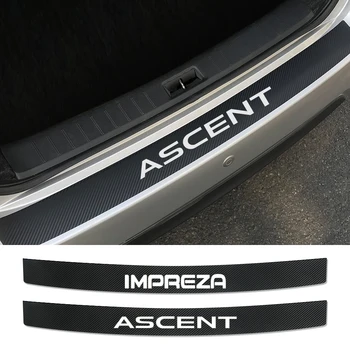 

Auto Rear Bumper Decor Decals Car Trunk Guard Stickers For Subaru Forester Impreza XV Ascent Legacy BRZ Outback WRX Accessories