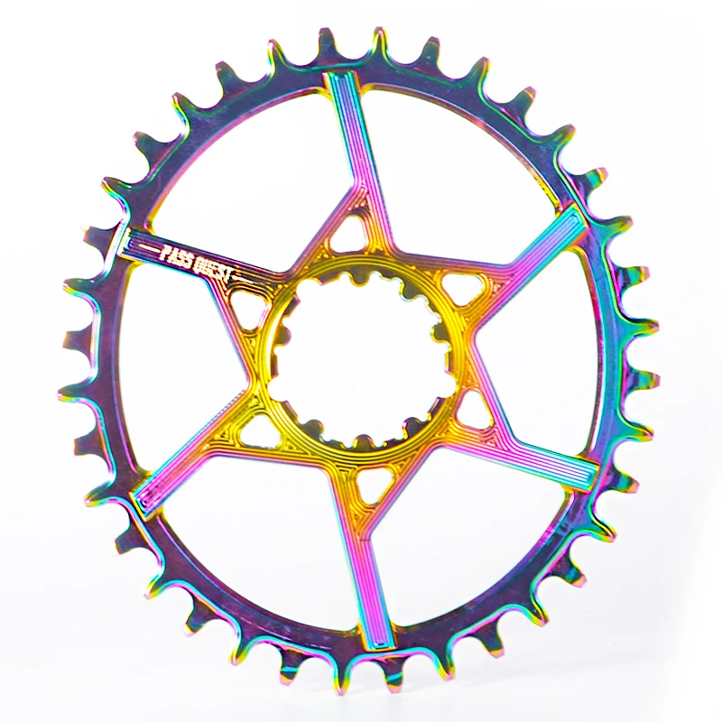 Пасс QUEST SRAM gx xx1 eagle GXP титановая овальная MTB узкая широкая Цепь 32 T-38 T велосипедная Звездочка 6 мм офсетный коленчатый набор