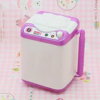 

Mini Electric Washing Machine Kids Toys Makeup Brushes Cosmetic Beauty Tool Automatic Cleaning Washing Machine