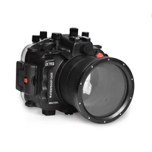 40 м/130 футов для sony A7 III A7R III A7M3 A7M III Корпус для подводной камеры Дайвинг-бокс чехол с(стандартный порт) черный
