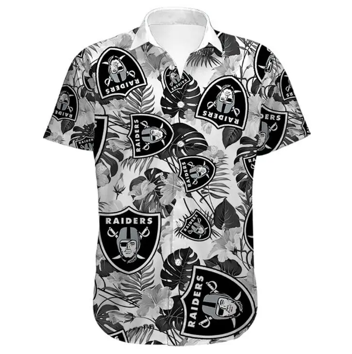 raiders hawaiian shirt