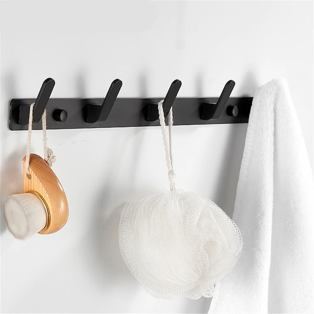 Bathroom Towel Hanger Hook Hat Clothes Rack Coat Hook Nordic Fashion Home  Decor Double Wall Hooks Hallway Kitchen Organizer - AliExpress