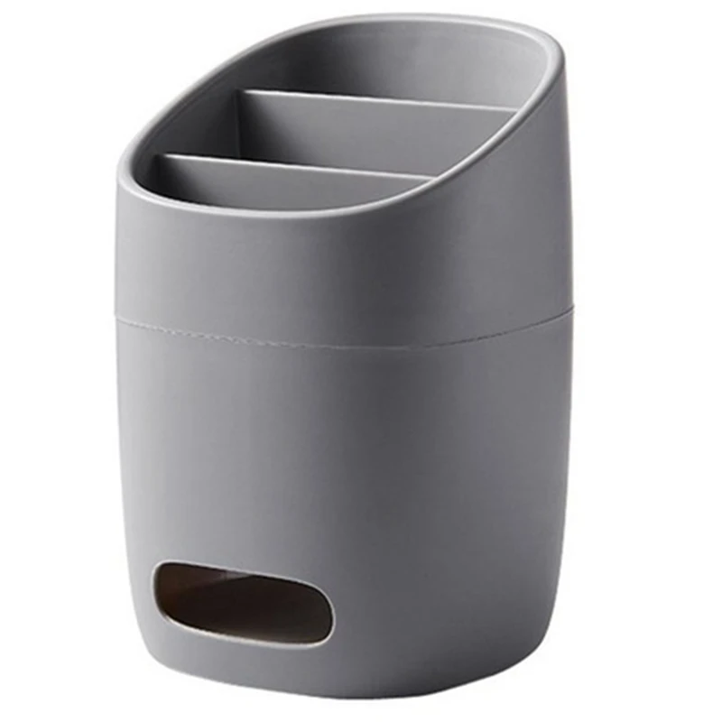 Кухонные столовые приборы, держатель для губки, стеллажи, сушилка для посуды, палочки для еды, ящик для хранения ложек, стеллаж, кухонные аксессуары серого цвета