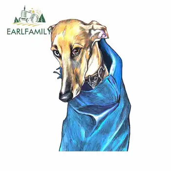 

EARLFAMILY 13cm x 8.3cm for Low Dog Motorcycle Car Bumper Window Stickers Graffiti Sticker Waterproof Car Decoration Decal