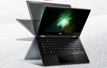 

11.6 inch 360 degree roll over laptop protable transform notebook for business 8GB DDR3 1280GB storage free LED usb light