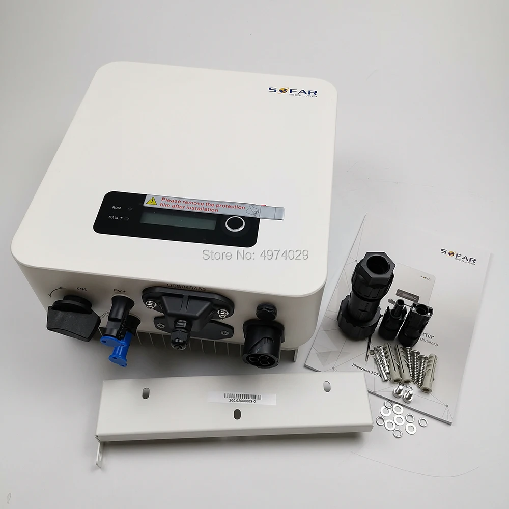

MPPT 2200W Solar Grid Tie Inverter Pure Sine Wave Output with WI-FI Port On grid Inverter for Solar Power System