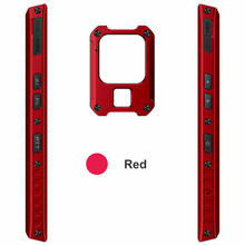 3 Colors DIY Metal Armor for CONQUEST S16 IP68 Waterproof Rugged Phone Red/ Silver/Golden Color