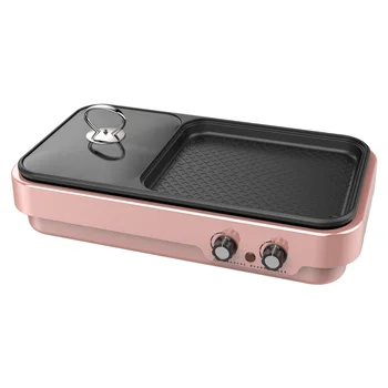 

Electric oven home kebab machine baking tray dormitory hot pot barbecue one pot multi-purpose boiling dual-use