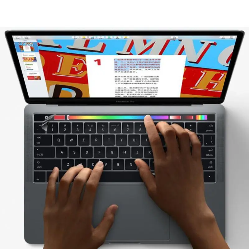 Прозрачная пленка с сенсорной панелью Защитная Наклейка для Macbook Pro 13/15 A1706 A1707 |