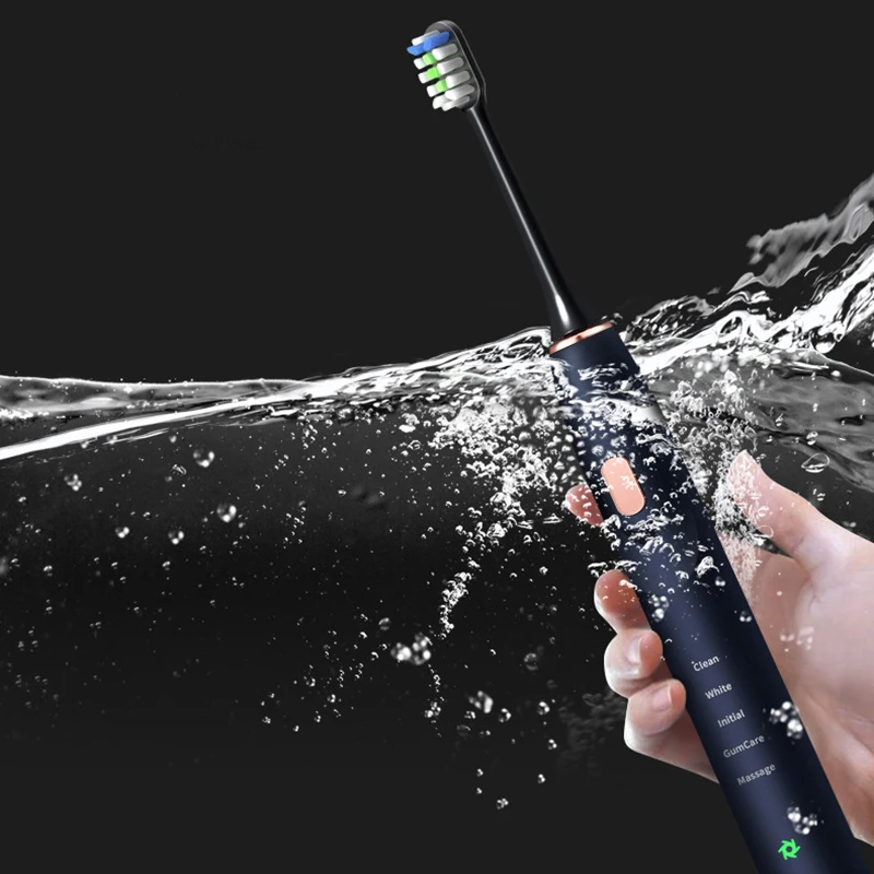 Sonic Electric Toothbrush Waterproof Tooth Brush Adult Ultrasonic Automatic ToothBrush USB Rechargeable Sonic Electric Toothbrush Waterproof Tooth Brush Adult Ultrasonic Automatic ToothBrush USB Rechargeable