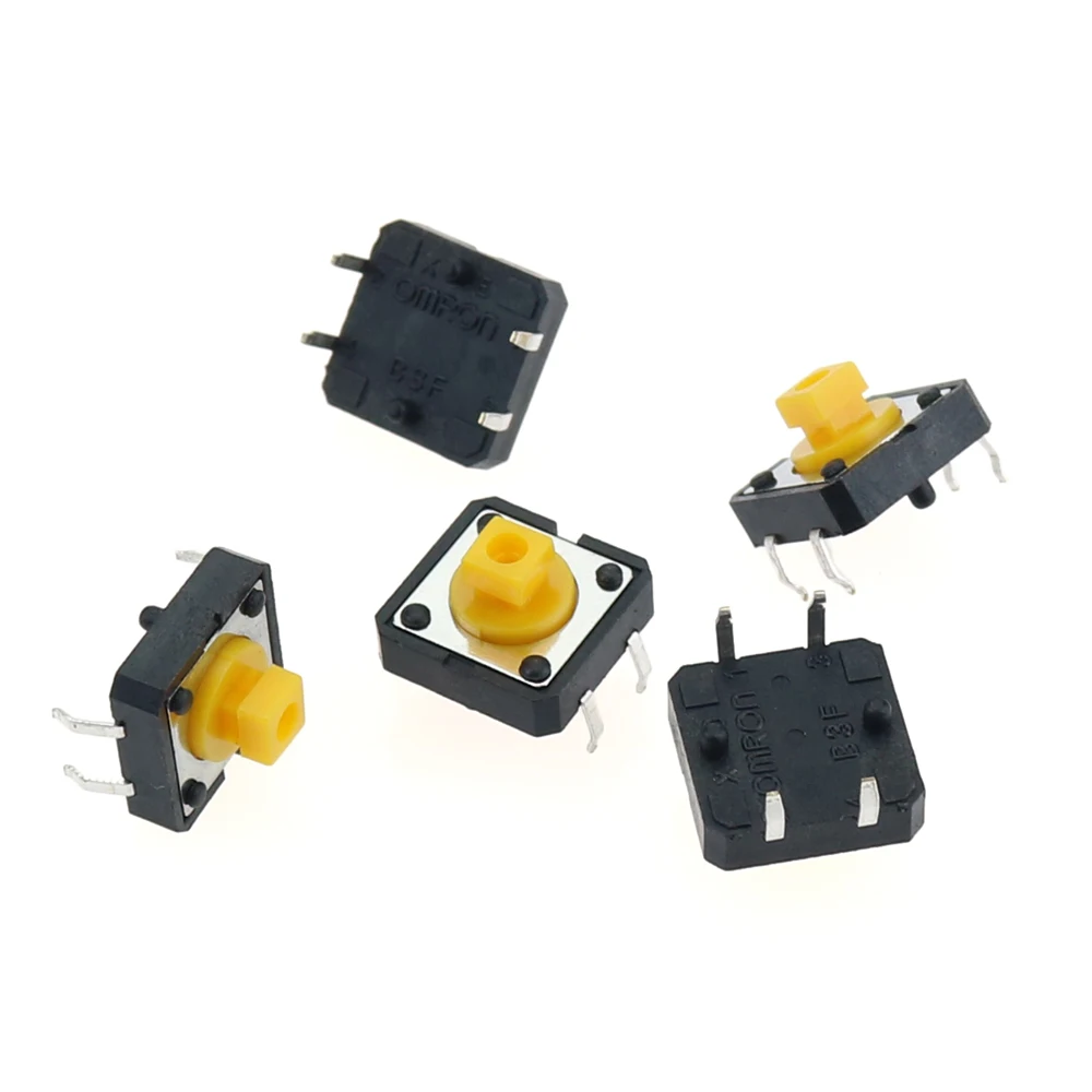 10 Piece Mini Micro Button 6.1x3.7x2.5 mm PCB Tactile Switch 