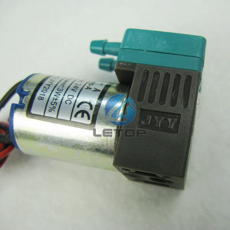 Letop Jyy 100200 ml Min 24v 3w Pequena Micro Bomba de Diafragma para Impressora a Jato de Tinta Peças Lote - Imagem 3