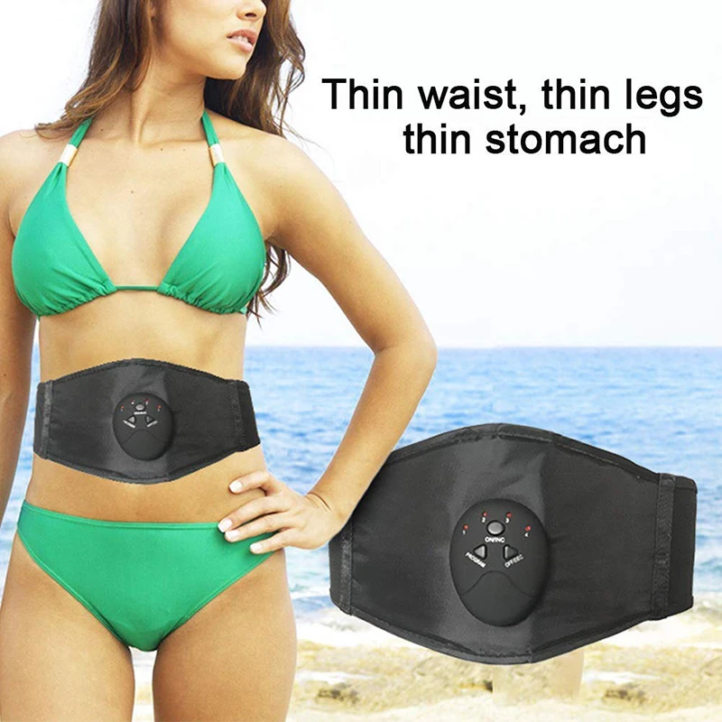 

Electric Slimming Belt Lose Weight Fitness Massage X5 Times Sway Vibration Abdominal Belly Muscle Waist Trainer Stimulator