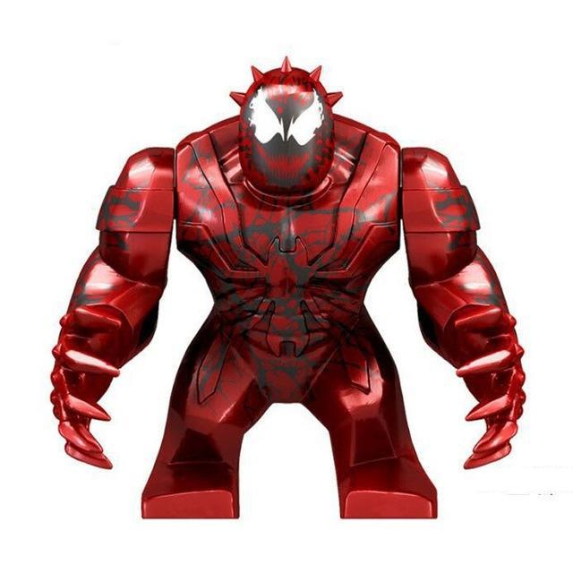 Style King Shark Character Venom Big Size Anti Spider Carnage Model Figure Blocks Christmas Building Bricks Toys For Children