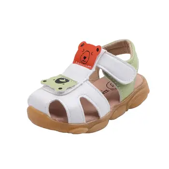 

Baby Beach Shoes Kids Girls Boys Sandals Cute Bear Children Sandals 2020 Summer Hole Sandals For Kids Toddler Shoes
