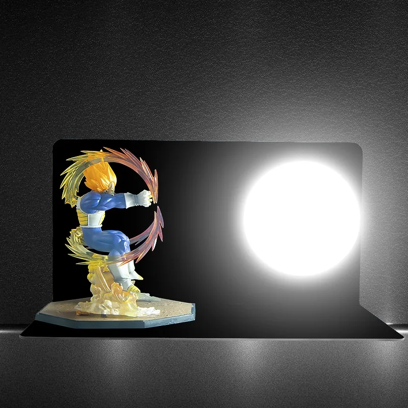 1 S. orange из мультфильма «Жемчуг дракона Супер Saiyan Goku Вегета лопуха Гохан прочность бомбы настольная лампа светодиодный Ночной светильник DIY декоративный светильник Инж - Испускаемый цвет: 1