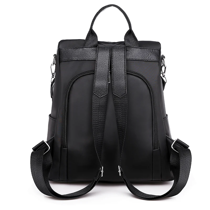 Черный Противоугонный рюкзак знаменитый дизайнерский дизайн рюкзак высококачественный полосатый водонепроницаемый рюкзак осень и зима основной