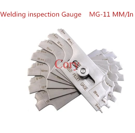 Esenlong Welding Gauge Inspection Rule Weld Inspection Gage Seam Fillet Crown Test Ulnar Tool Silver Esenlong Welding Gauge Inspection Rule Weld Inspection Gage Seam Fillet Crown Test Ulnar Tool Silver