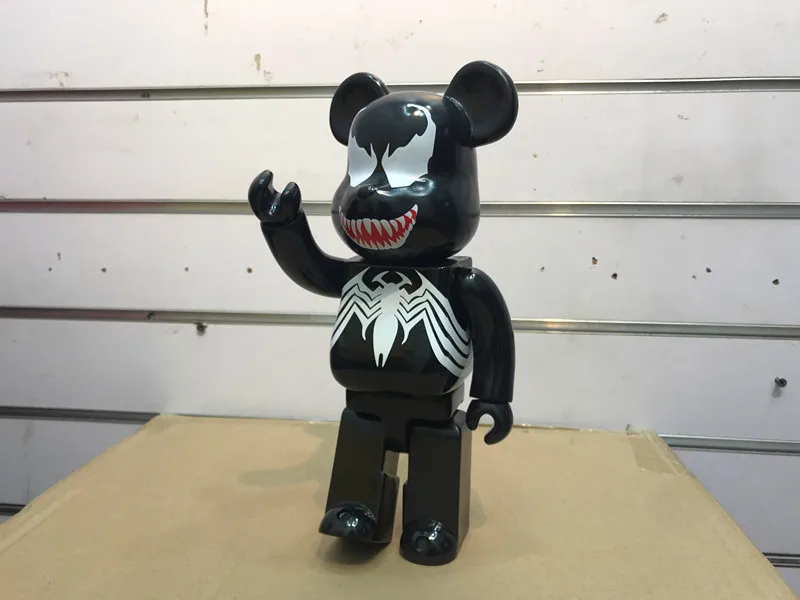 

Hot Sales Deadly Guardian Anime Toy Bearbrick Blocks Bear Decoration DC Venom Violence Bear Garage Kit Model