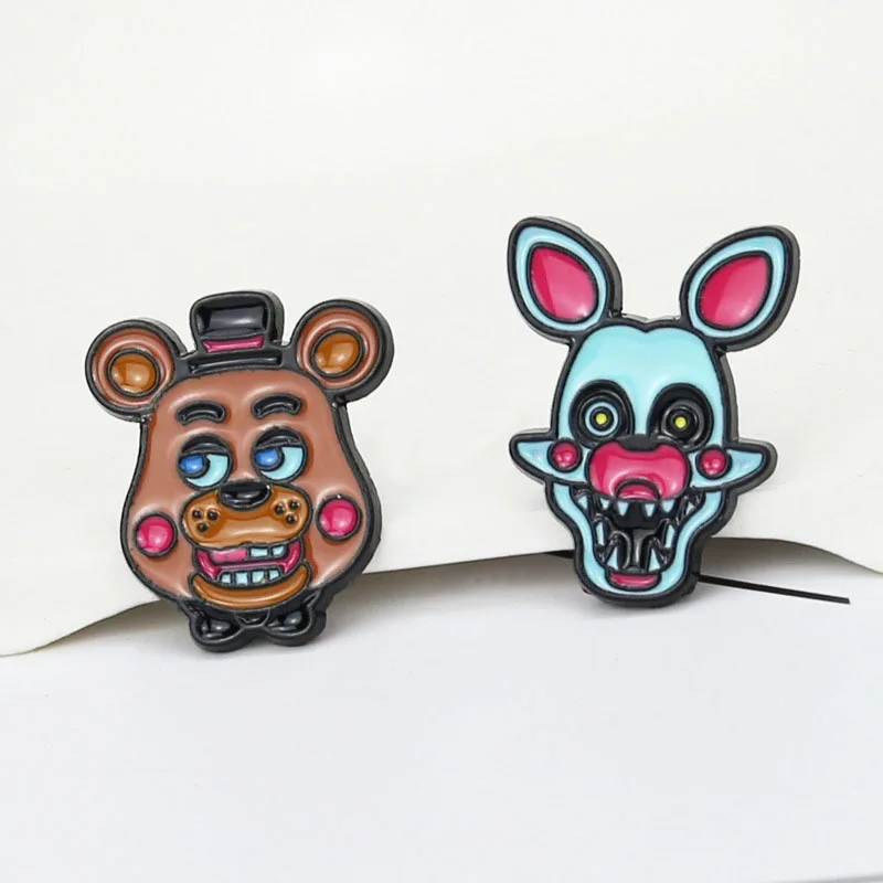 Five Nights At Freddy's пять ночей у Фредди брошь и эмали штырь с рисованным аниме Бонни