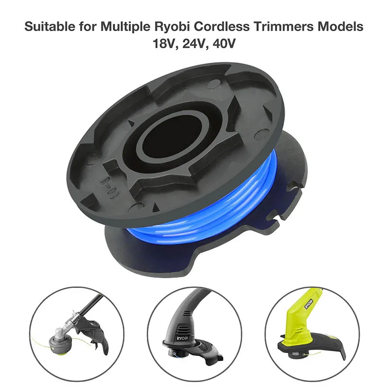 1/6 шт. Запасные катушки для триммера Ryobi 18 в 24 40 GHS99|Аксессуары