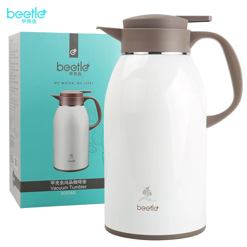 Beetle Cups кофейник из нержавеющей стали Mocha эспрессо латте плита фильтр Moka Кофеварка кофейник для кухни 2л