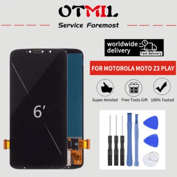 

6.0" Super AMOLED For Motorola Moto Z3 Play XT1929 XT-1929 LCD Display Touch Screen Digitizer Assembly XT1929 XT-1929 LCD #1#