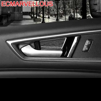 

Auto Window Control System Cup Gear Automobile Chromium Modified Car Styling Protecter Sticker Strip 15 16 17 FOR Ford Edge
