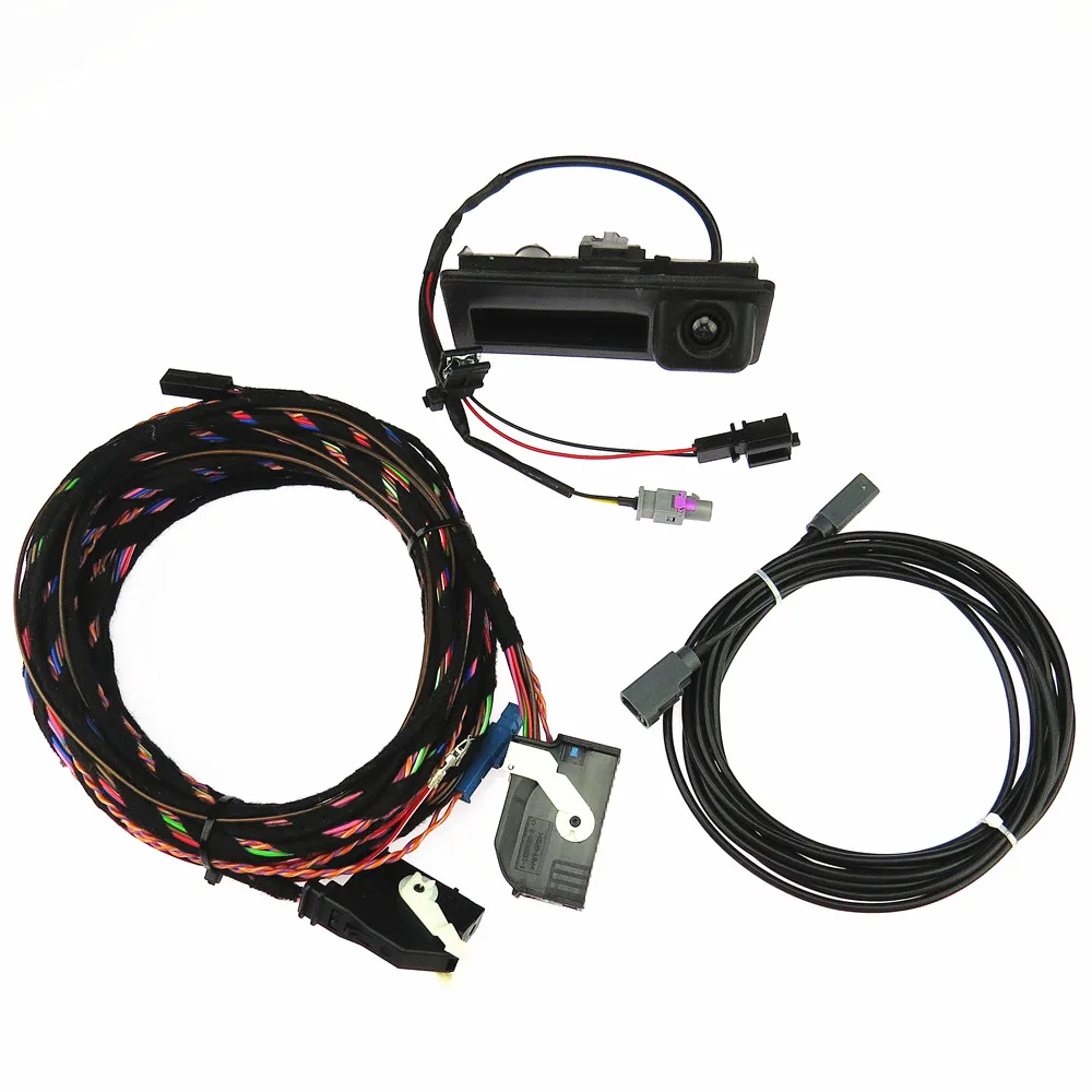 RCD510 RNS510 Автомобильная камера заднего вида s образный хвост 5ND827566C для VW Tiguan A6 Q5 5ND 827