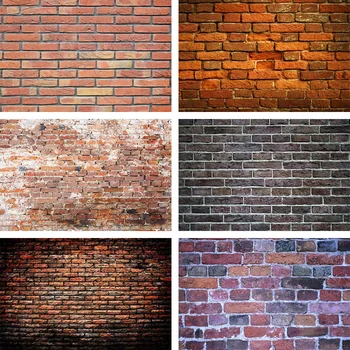 

Mehofond Brick Wall Backdrop Vintage Old Newborn Baby Shower Birthday Party Decoration Photography Background Photo Studio Props