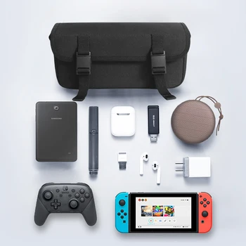 

Switch Messenger Storage Bag Large Capacity Switch Console Portable Carrying Bag for Nintendo Switch Accessory Storage Bag