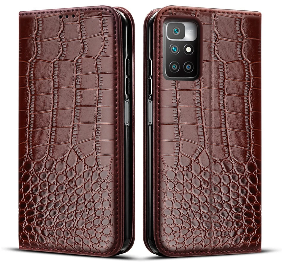 Leather Phone Case Flip Case for Xiaomi Redmi 10 10C 12 12C 13 13C Luxury Vintage with Card Holder
