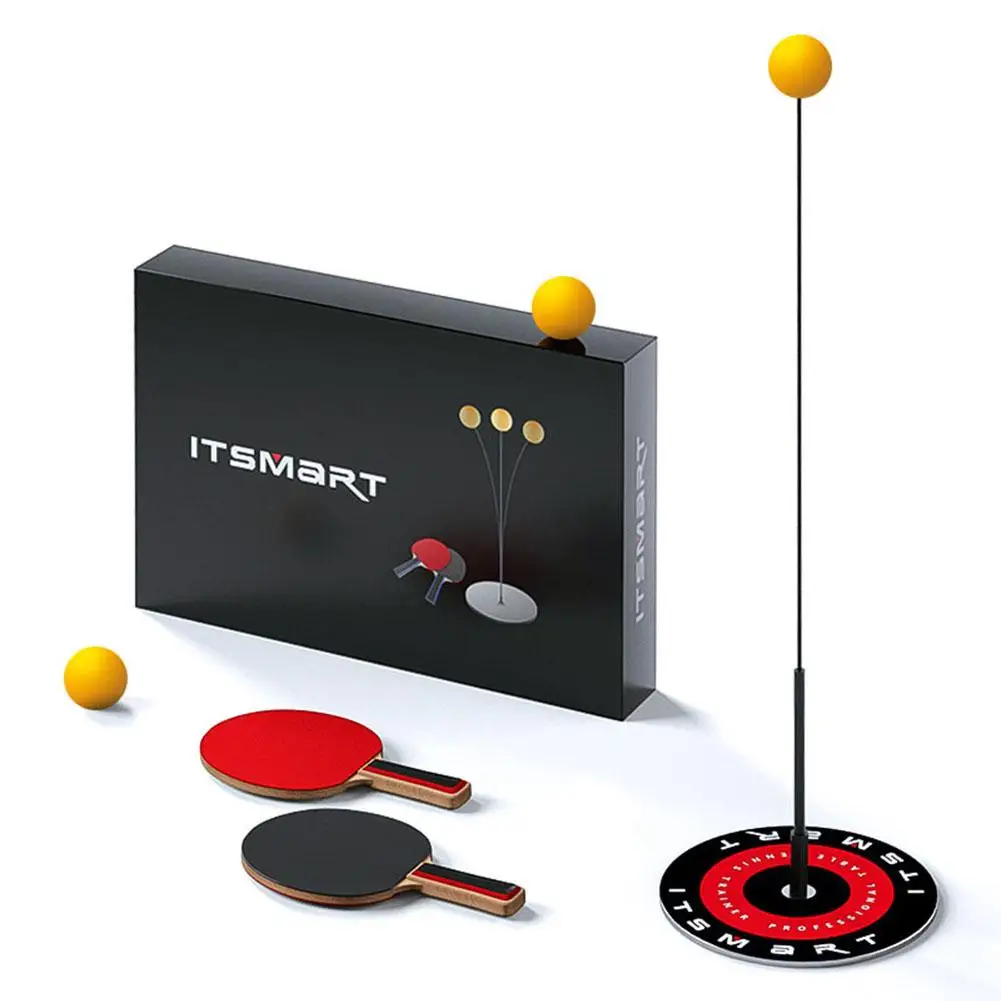 

Table Tennis Trainer Table Tennis Soft Shaft Training Machine Elasticity Kid Adult Ping Pong Practice Trainer Fitness #W1