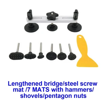 

Paintless Dent Puller Lifter Body Repair Hail Removal Tabs Tool Aluminum Plastic