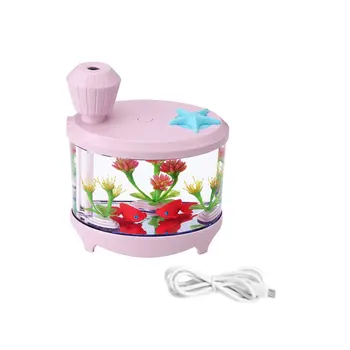 

460ML usb Rechargeable Ultrasonic Humidifier Essential Oil Aroma Diffuser Aromatherapy Diffusers Mist Maker Colorful led light