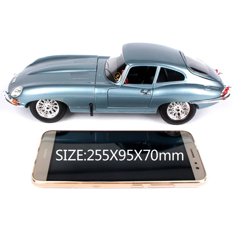 Модель автомобиля кабриолета Bburago Jaguar 1:18 модель под давлением в стиле ретро новая