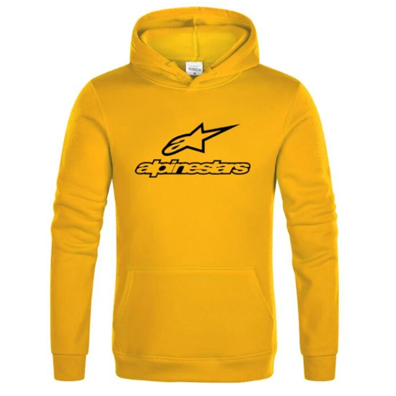 Качественная брендовая мужская Толстовка Alpinestars осенняя одежда в стиле хип хоп