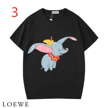 

zo86 zo86Summer new women's street letter characters print loose short-sleeved T-shirtZO86 Loewe