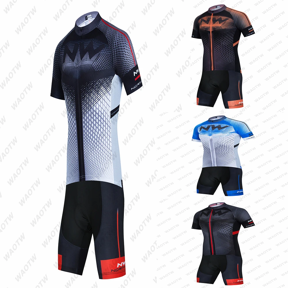 

NW 2020 Pro Cycling Jersey Set Summer Cycling Wear Mountain Bike Clothes Bicycle Clothing MTB Bike Cycling Clothing Cycling Suit