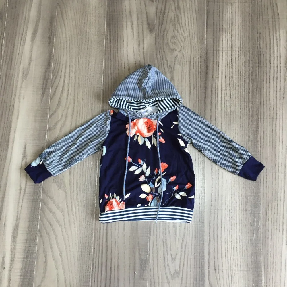girls floral hoodie