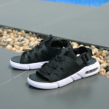 

summer 2020 New Arrivals men air sandals 39 beach male vietnam shoes mens gladiator roman close toe slippers sports walking knit