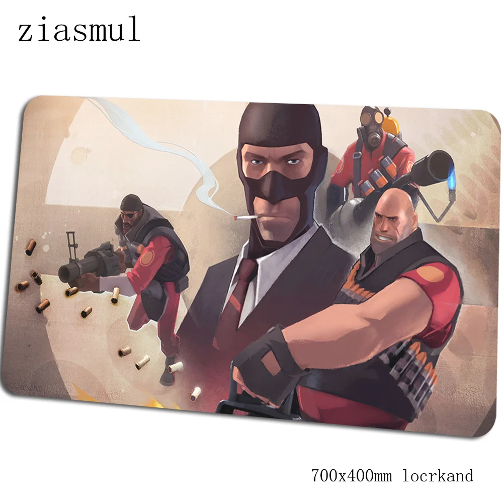 Team fortress 2 коврик для мыши красочный компьютерный коврик 70x40 см Игровой Коврик Большой великолепный клавиатура со встроенной мышью игры ПК геймер стол - Цвет: Size 700x400x2mm